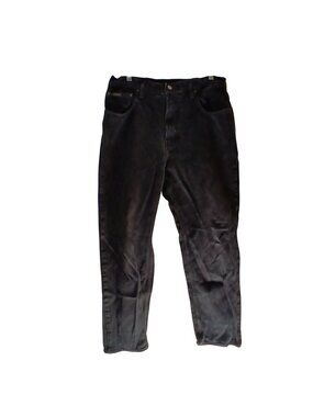 Ck Calvin Klein Jeans Mens Size 34 x 31 Black Broke In Look Feel #T-10